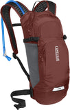 CamelBak Lobo 9 Bike Hydration Pack Helmet Carry Magnetic Tube Trap 70oz, Fired Brick/Black