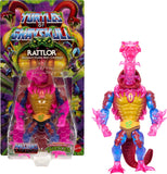 Masters of Universe Origins Turtles of Grayskull Rattlor Reptile Wars Posable Action Figure, Teenage Mutant Ninja & Motu Crossov