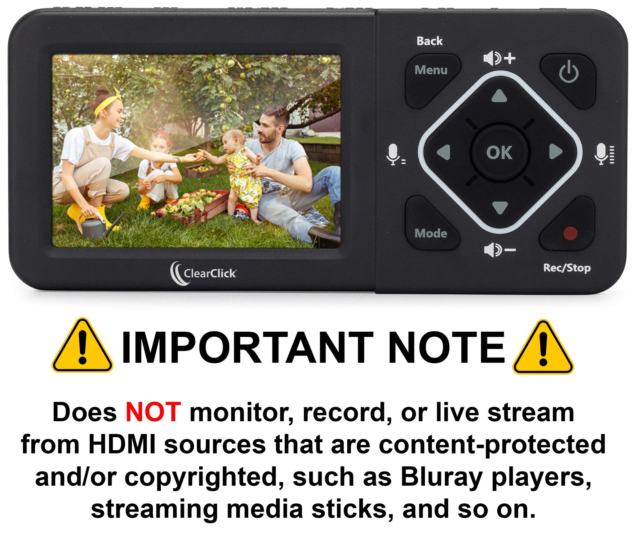 ClearClick HD Video Capture Box Ultimate - Capture and Stream Video from HDMI, RCA, VHS, VCR, DVD, Camcorders, Hi8