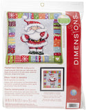 Dimensions Needlepoint Kit, Patterned Santa Claus Christmas Needlepoint, 14 x 14