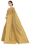 Glory Sarees Womens Jacquard Art Silk Kanchipuram Saree (Kara115Gold_Gold)