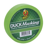 Duck Masking 240882 Light Green Color Masking Tape, .94Inch by 30 Yards