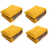 Zadmus Large NonWoven Saree/Garment Bag Combo Pack Of 4, Yellow