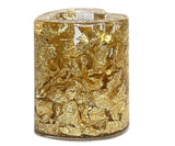 AUGEN Pen Stand Decorative Heart Gold Flake Design Stationery Holder | Gift Item | Table Top Dcor (9854)