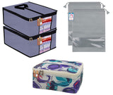 Atorakushon Packing Cubes Travel Organizer Set Of 5 Luggage Packing Clothes Storage And Undergarment Bags Set For Men And Women 