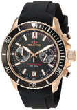 Seapro Men'S Sp0333 Scuba Dragon Analog Display Quartz Black Watch