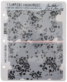 Stampers Anonymous Tim Holtz Vines and Roses Cling Rubber Stamp Set, 24.5 x 18 x 0.6 cm, MultiColour