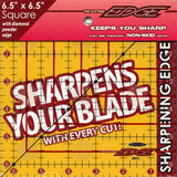 Sullivans 38475 The Cutting Edge Ruler, 61/2 by 61/2Inch, Clear