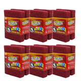 Xtraa Safai Red Scrub Pad | 3 4 | 25 mm ExtraThick HeavyDuty Cleaning Pad | Multipurpose Utensil & Surface Scrubber | Pack of