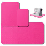 Drydiet 3 Pcs Sewing Machine Muffling Mat Pedal Mat Sewing Machine Pad No Slip Rubber Stay in Place Mats for Calms Vibration(Pin
