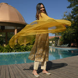 Gosriki Women'S Rayon Blend Straight Printed Kurta With Pant & Dupatta (Kursi-Yellow_Xxl-Gs_Yellow_Xx-Large),Yellow,2,B0BFNBJVV8