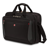 Wenger Mainframe 15.6 Laptop Brief Laptop Bag, Black