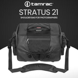 Tamrac Stratus 21 Camera Bag for Photographers, Camera Case for Photography Accessories, Shoulder Bag for DSLR and Mirrorless Ca