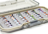 Outdoor Planet 36 Premium Tungsten Bead Perdigon Nymphs Fly Fishing Flies Assortment | Trout and Grayling Fishing Lure | Waterpr