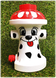 Matty's Toy Stop FIDO The FIRE Dog Hydrant Water Sprinkler for Kids, Attaches to Standard Garden Hose & Sprays Up to 10 Feet Hig