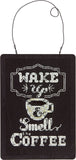 Dimensions Coffee Wood Sign Kit, 7274137