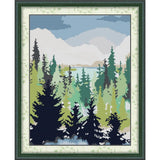 Svarog 14CT Stamped Cross Stitch Kit for Beginners - Easy & Stylish DIY Embroidery with Simple Patterns, Ideal for Womens Relaxa