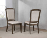 Sunset Trading Cali 7 Piece 96 Rectangular Extendable Dining Table Set | Brown Solid Wood | 4 Chairs And Bench | Server | Seat