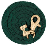 Weaver Leather Poly Lead Rope , Hunter Green, 5/8 x 10'