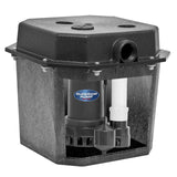 Superior Pump 92072-U 1/3 Hp Remote Sink Drain Pump System Black -Like New