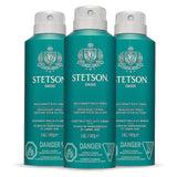 STETSON Personal Care All Day Body Spray by Scent Beauty - Body Spray for Men - Perfect for Men's Grooming Kit - 5 oz - 3 Pack -