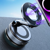 snanlen Upgraded 360 Nano Gel Vacuum Magnetic Phone Holder, Car Phone Holder for Magsafe[108+LBS Strongest Suction & 3000gf Stro
