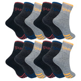 Xjarvis All-Season Ankle Sports Socks | High Cushioning Arch Support Breathable Cotton | Odor-Free Moisture-Wicking | Men & Women | Free Size (Black/Dark Grey/Grey) Pack Of 12,Pack of 12,,B0BD8X5K7S