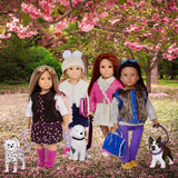 Lori - Mini Doll & Toy Dog - 6-Inch Doll & Puppy - Play Set with Outfit, Animal & Accessories - Playset for Kids - 3 Years + - G