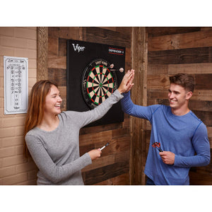 Viper Dry Erase Scoreboard, Cricket And 01 Dart Games, White, 15.375'' H X 7.875'' W