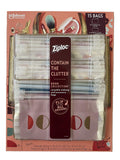 Makeup And Accessory Bags, Contain The Clutter, Use in Gym, Airport, Poolside, Desk, Date Night, Brushes, Lotion (15 Designs Bag