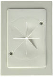 ARLINGTON INDUSTRIES CE1RP 2477646 Larger Cable Entry Bracket with Slotted Cover, NonMetallic, White