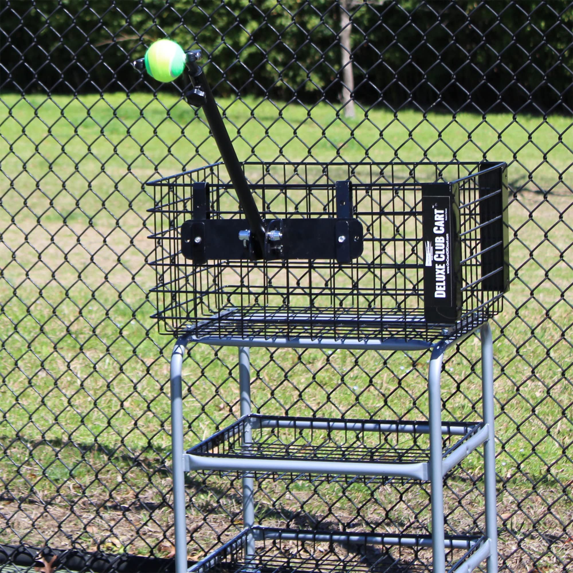 TopSpin Solution - Tennis Training Aid | Practice Nearly All Shots in Tennis Anywhere | Attaches Indoors & Outdoors | All Ages a