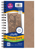 SKETCH DIARY CHIP COVER 9X6 NATURAL