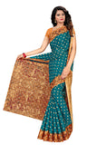 Tamaira Fashion Womens Plain Weave Pure Cotton Saree Without Blouse Piece(2355_Seagreen)
