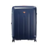 Jump Uppsala RigidNavy BlueLarge76Cm Expandable Hardsided 8 Wheel Luggage With Tsa Lock, AntiTheft Zipper, Name Tag And Lugg