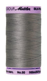 Mettler SilkFinish Solid Cotton Thread, 547 yd/500m, Rain Cloud