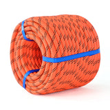 Double Braid Arborist Rope,1/2 in x 100 ft Arborist Rigging Polyester Rope,50 Strand Rope Swing for Tree Bull Rope for Outdoor, 