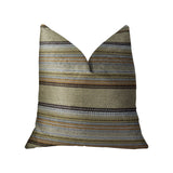 Plutus Brands Plutus Camp Evergreen Handmade Throw Pillow, 20 X 20, Taupe/Brown