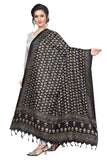 Gosriki Women'S Cotton Dupatta (Anni D1 Black_Black_Free Size),Black,,B07R5TLY8X