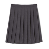 French Toast Girls Pleated Skirt, Heather Gray, 12,Big Girls