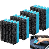 EBaokuup 4 Pcs Grill Plate Cleaning Sponge 12207, Electric Grill Cleaning Sponge with Grooves, Grill Cleaner Replacement Sponges