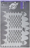 Artool Freehand Airbrush Templates, Dragon Skin