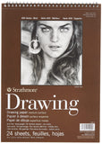 Strathmore Medium Drawing Spiral Paper Pad 9X1224 Sheets 400400, Medium