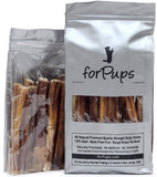 forPups Regular 1 Pound of (3  - 4  ) Bully Sticks for Small Dogs & Puppies, for Sensitive Chewers (16 oz) Natural & Fully Org