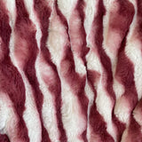 Plutus White Berry Snow Chinchilla Faux Fur Luxury Throw Blanket 60In X 90In