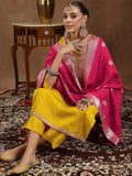 Libas Women'S Silk Blend Kurta Set (Gs1006_Mustard_M)