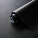 Dimoon 17.7x393 Peel and Stick Wallpaper Black Contact Paper for New Environmentally Friendly Materials Thickening Upgrade E