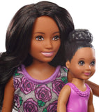 Barbie Skipper Babysitters, Inc. Playset With Bathtub, Babysitting Skipper Doll And Small Toddler Doll With Button To Move Arms