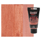 Soho Urban Artist Heavy Body Acrylic Paint - 75 ml Tube - Copper - Thick, Rich Color, Excellent Coverage, Professional Quality -