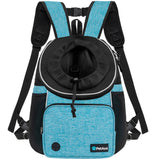 PetAmi Front Carrier Backpack for Dogs and Cats, Adjustable Ventilated Pet Chest Carrier for Hiking Camping Travel, Small Medium